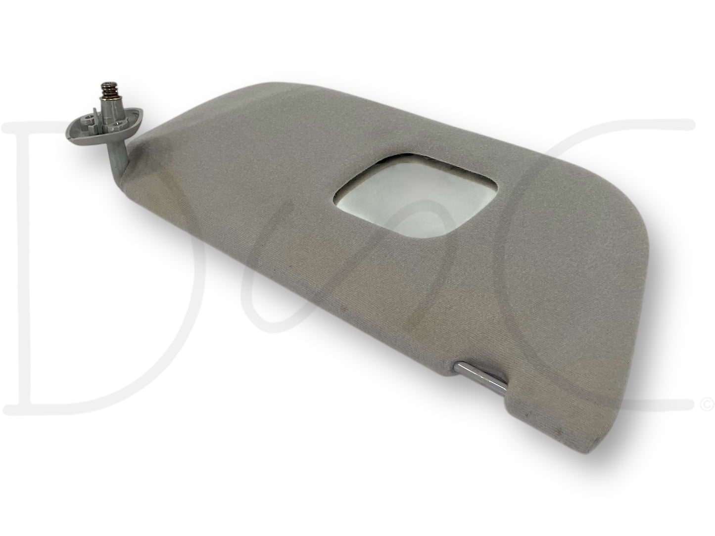 02-07 Ford F250 F350 RH Right Passenger Sun Visor Gray W/ Mirror OEM