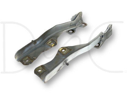 99-07 Ford F250 F350 Super Duty Hood Hinge Set White Hood Hinges OE RH LH Pair