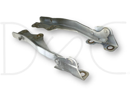 99-07 Ford F250 F350 Super Duty Hood Hinge Set White Hood Hinges OE RH LH Pair