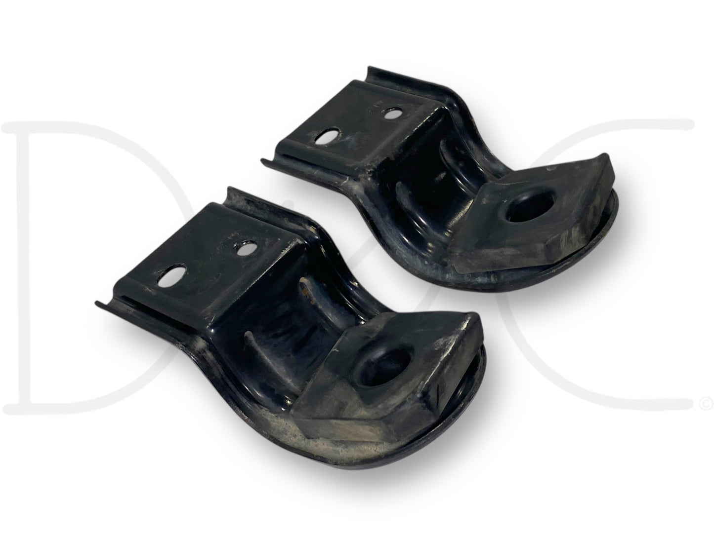 03-07 Ford F250 F350 Upper Radiator Mount Bracket Pair OE Brackets