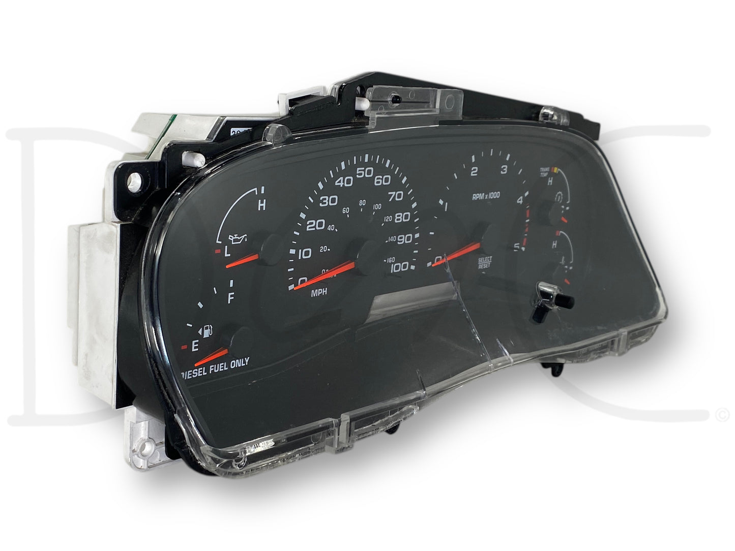 03-04 Ford F250 F350 Diesel Instrument Gauge Cluster Speedometer *Blem*
