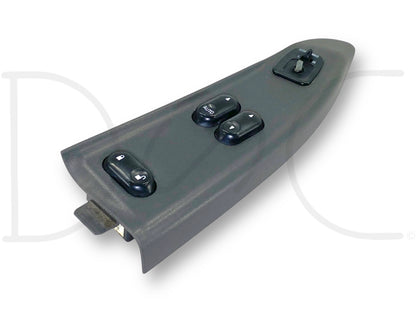 02-05 Ford F250 F350 LH Left Driver Front Power Window Lock Switch Panel Gray