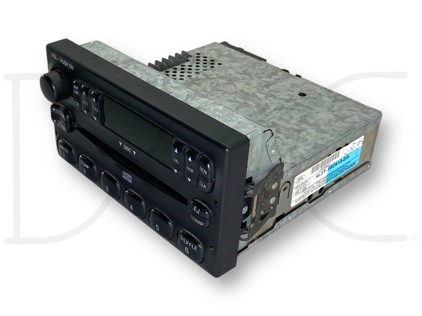 03-04 Ford F250 F350 Factory Radio Head Unit AM/FM CD OEM *Blem*