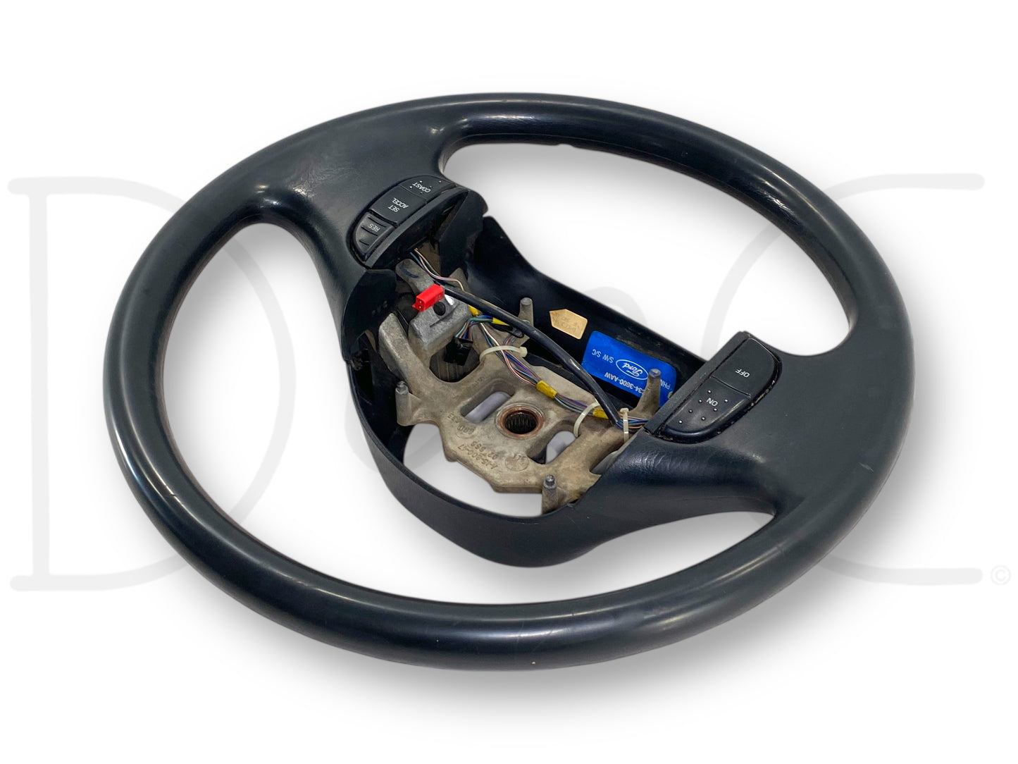 03-04 Ford F250 F350 Steering Wheel W/ Cruise Control Black OEM 3C34-3600-Aaw
