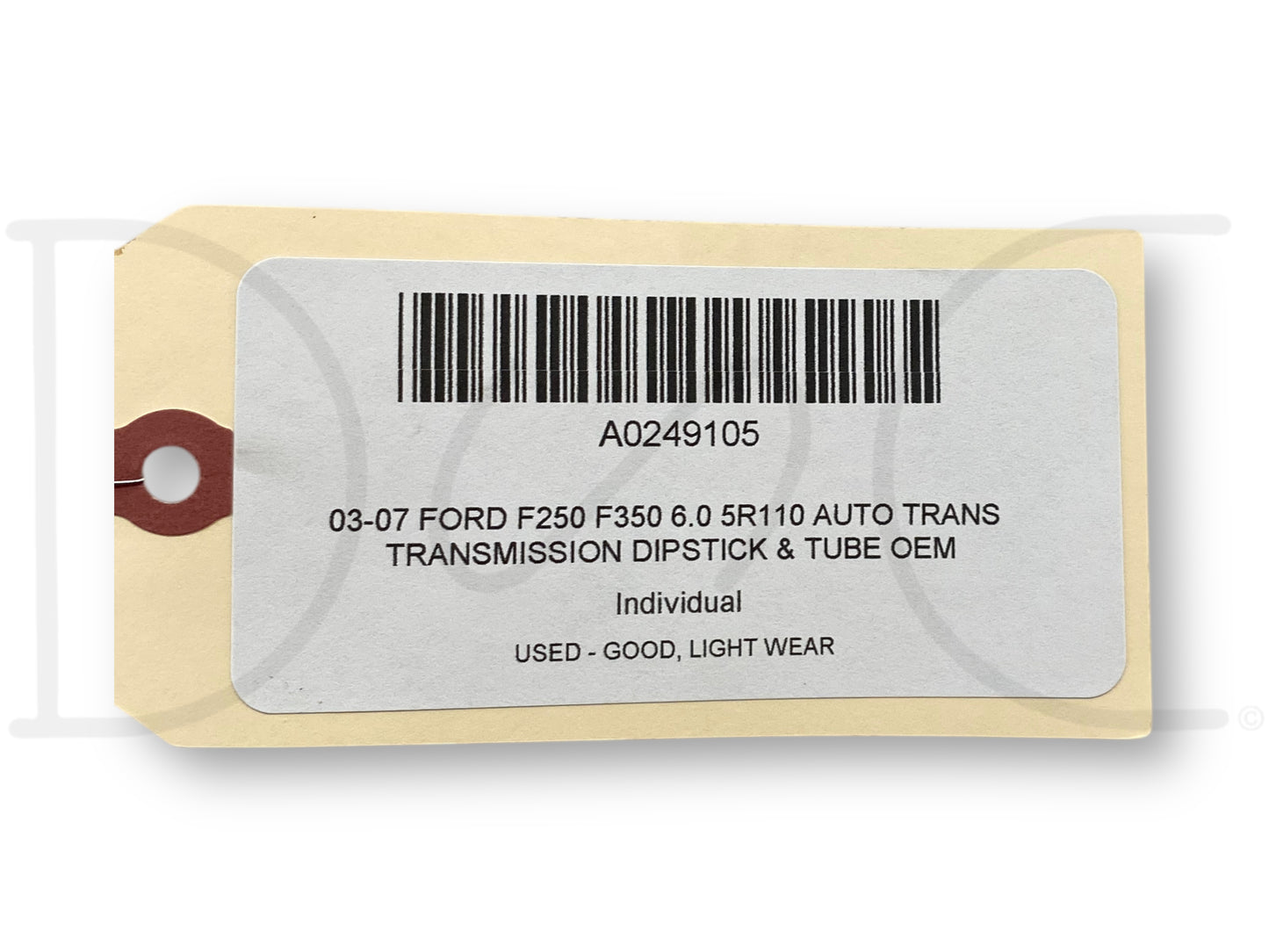 03-07 Ford F250 F350 6.0 5R110 Auto Trans Transmission Dipstick & Tube OEM