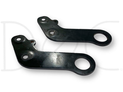 03-07 Ford F250 F350 6.0 6.0L Powerstroke Engine Lifting Eye Hook Bracket Set OE