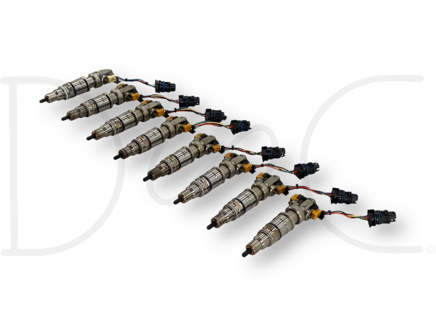 03-07 Ford F250 F350 6.0 6.0L Diesel Fuel Injector Set (8) Injectors *Cores*