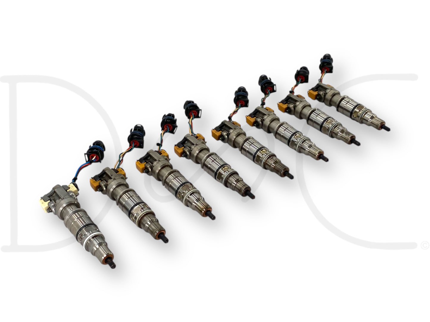 03-07 Ford F250 F350 6.0 6.0L Diesel Fuel Injector Set (8) Injectors *Cores*