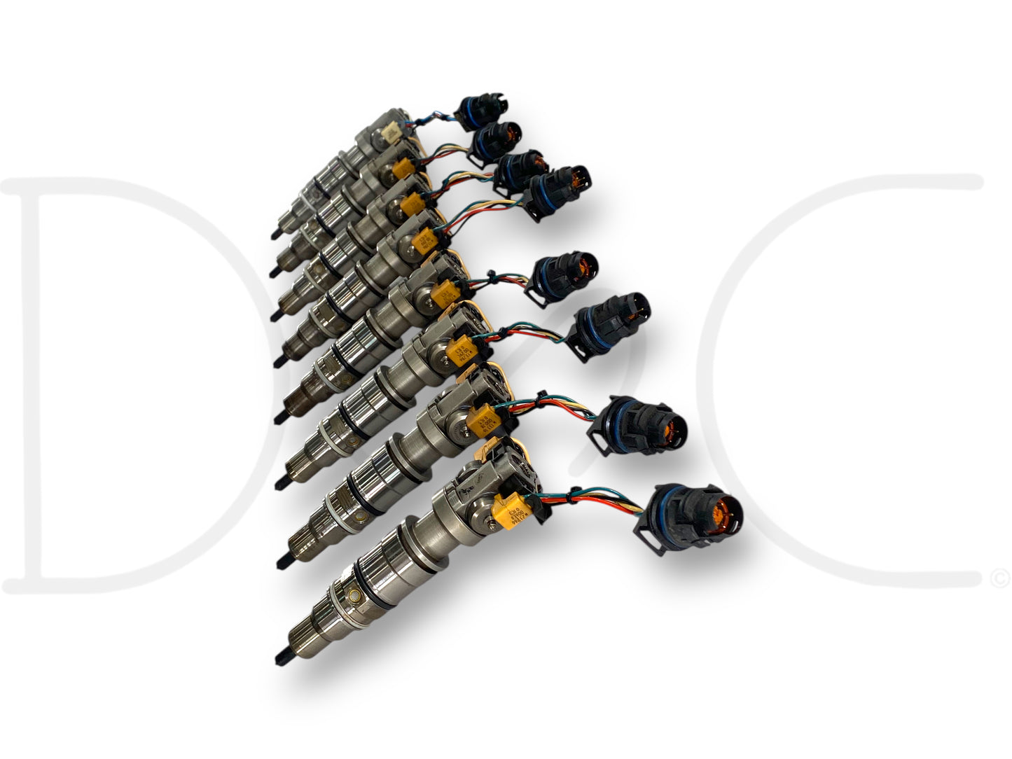 03-07 Ford F250 F350 6.0 6.0L Diesel Fuel Injector Set (8) Injectors *Cores*