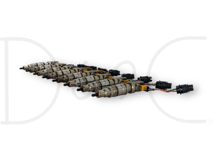 03-07 Ford F250 F350 6.0 6.0L Diesel Fuel Injector Set (8) Injectors *Cores*