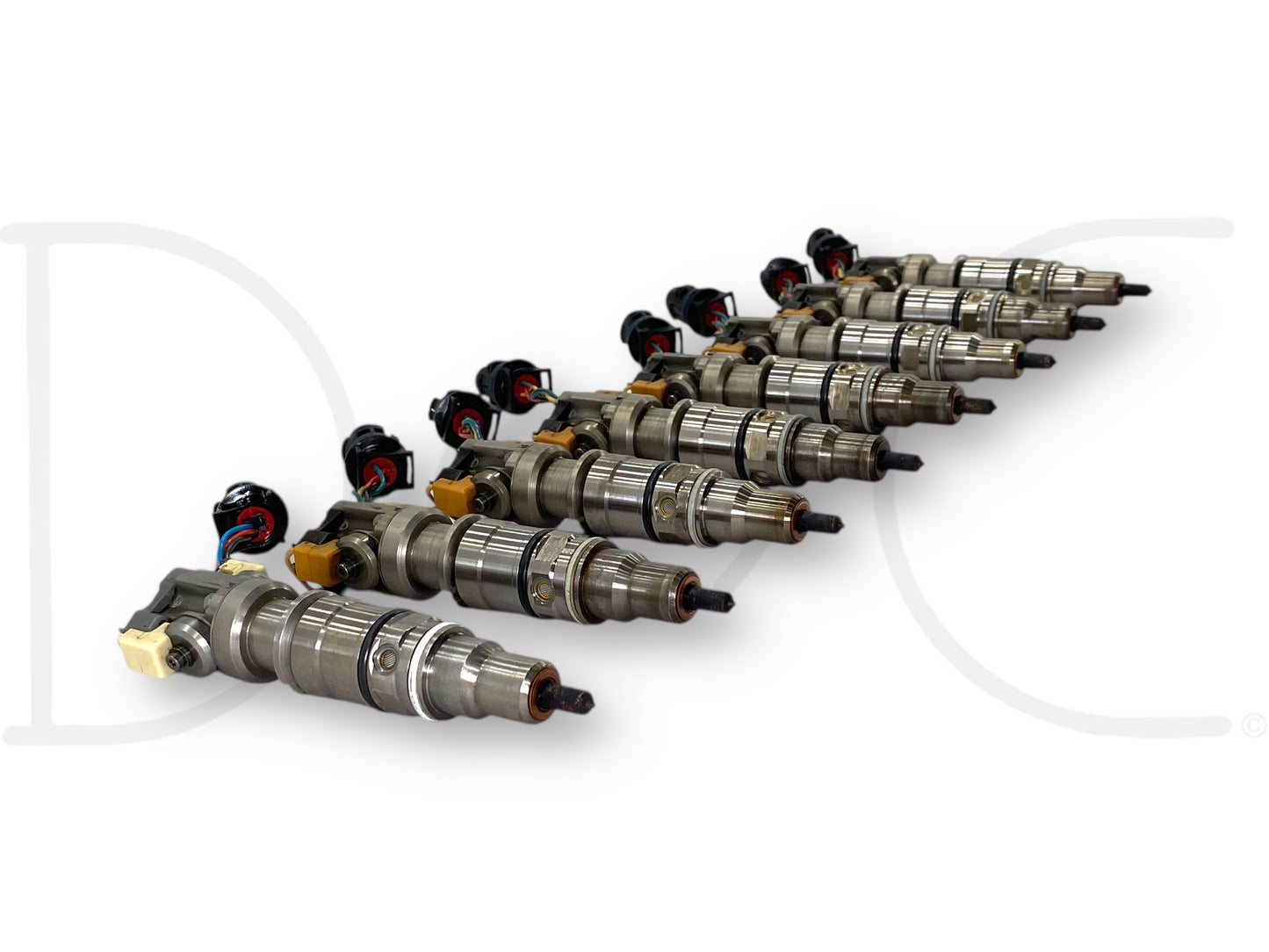 03-07 Ford F250 F350 6.0 6.0L Diesel Fuel Injector Set (8) Injectors *Cores*
