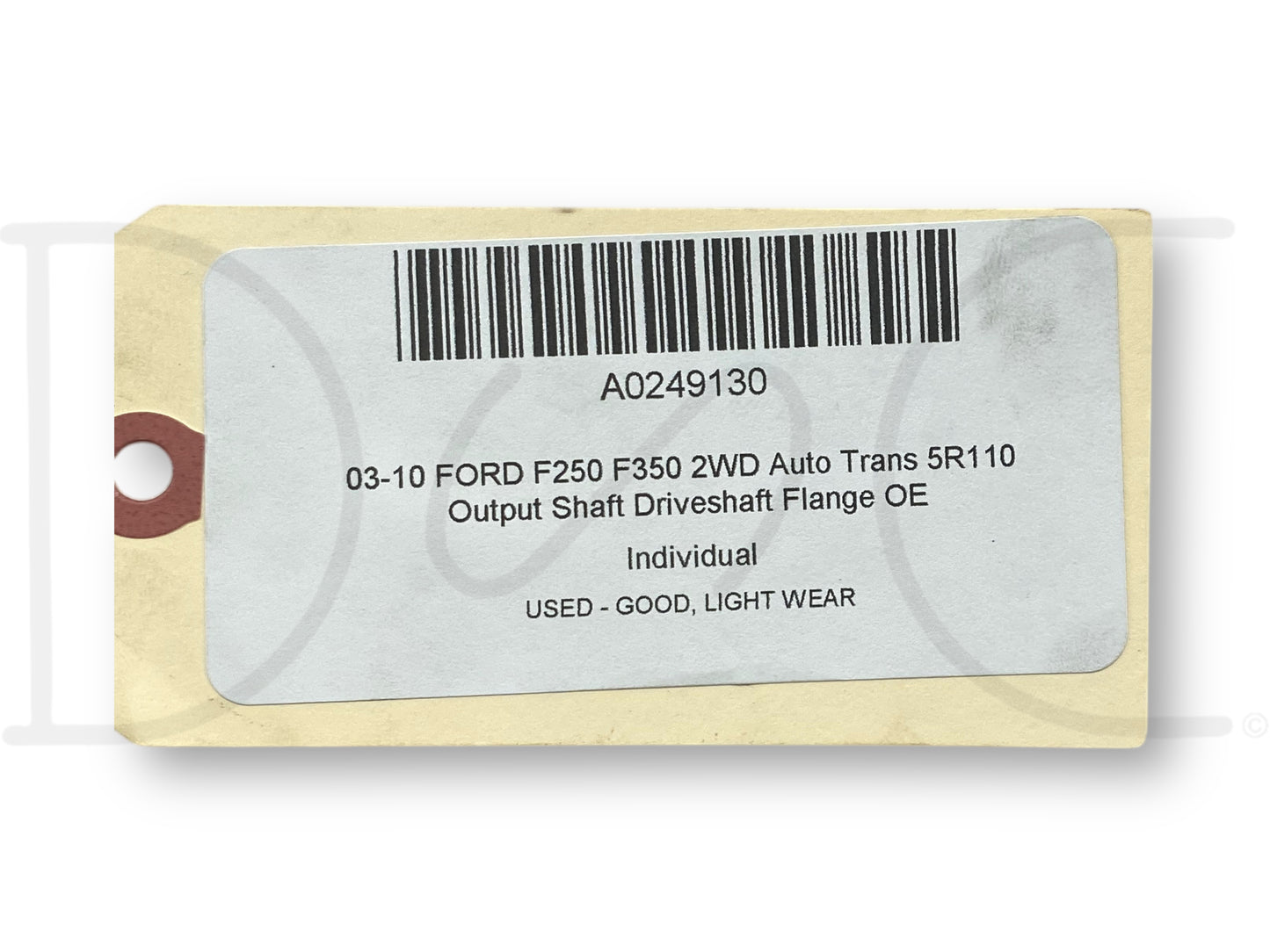 03-10 Ford F250 F350 2WD Auto Trans 5R110 Output Shaft Driveshaft Flange OE