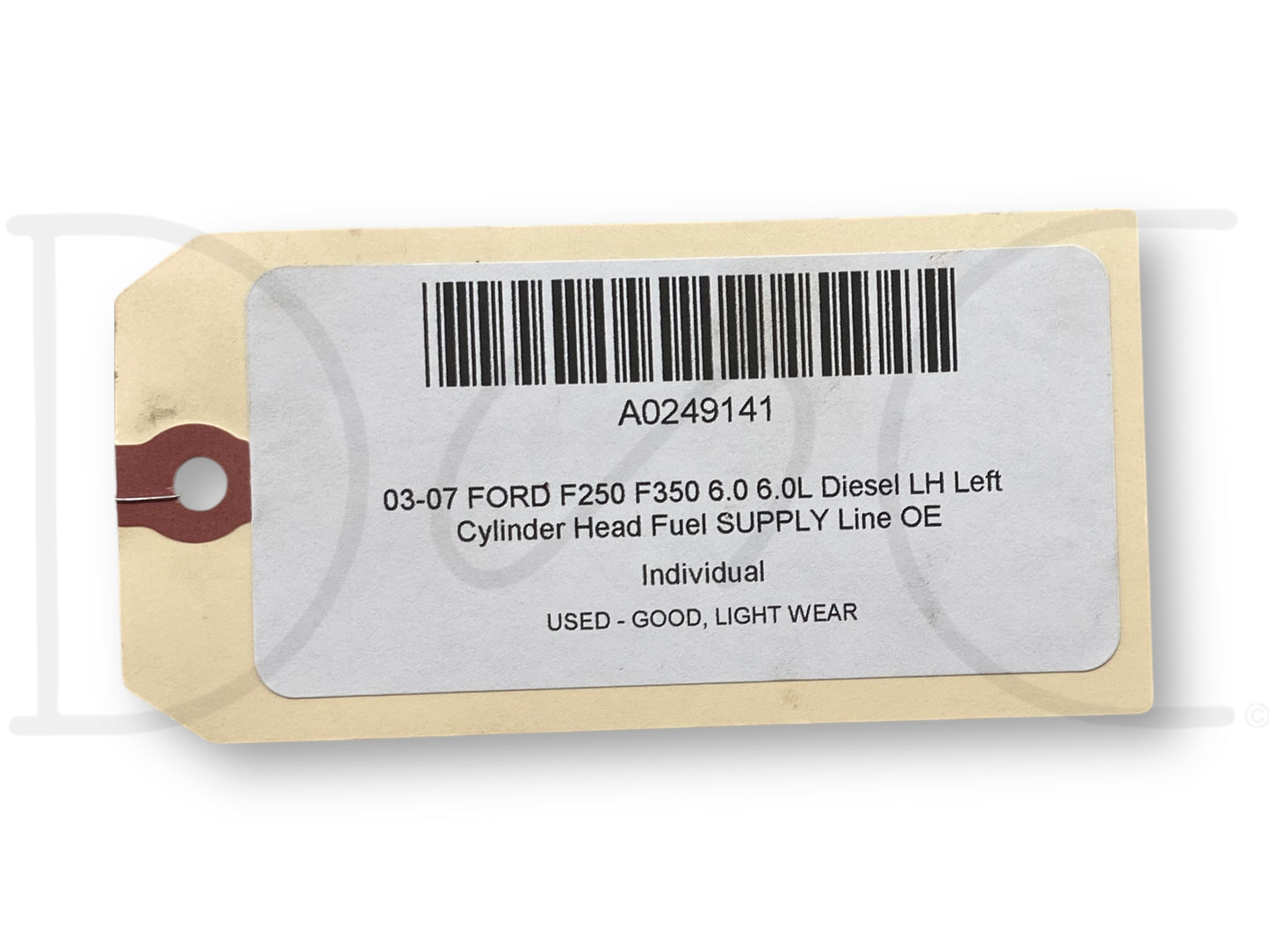03-07 Ford F250 F350 6.0 6.0L Diesel LH Left Cylinder Head Fuel Supply Line OE