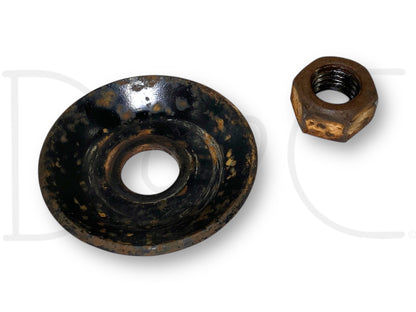 99-07 Ford F250 F350 Lower Coil Spring Retainer Washer W/ Nut 2WD