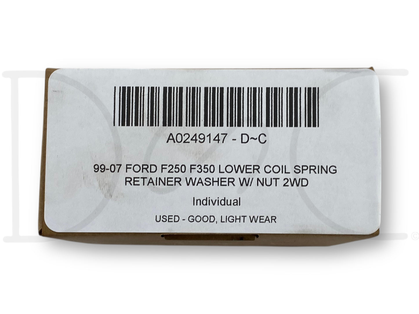 99-07 Ford F250 F350 Lower Coil Spring Retainer Washer W/ Nut 2WD