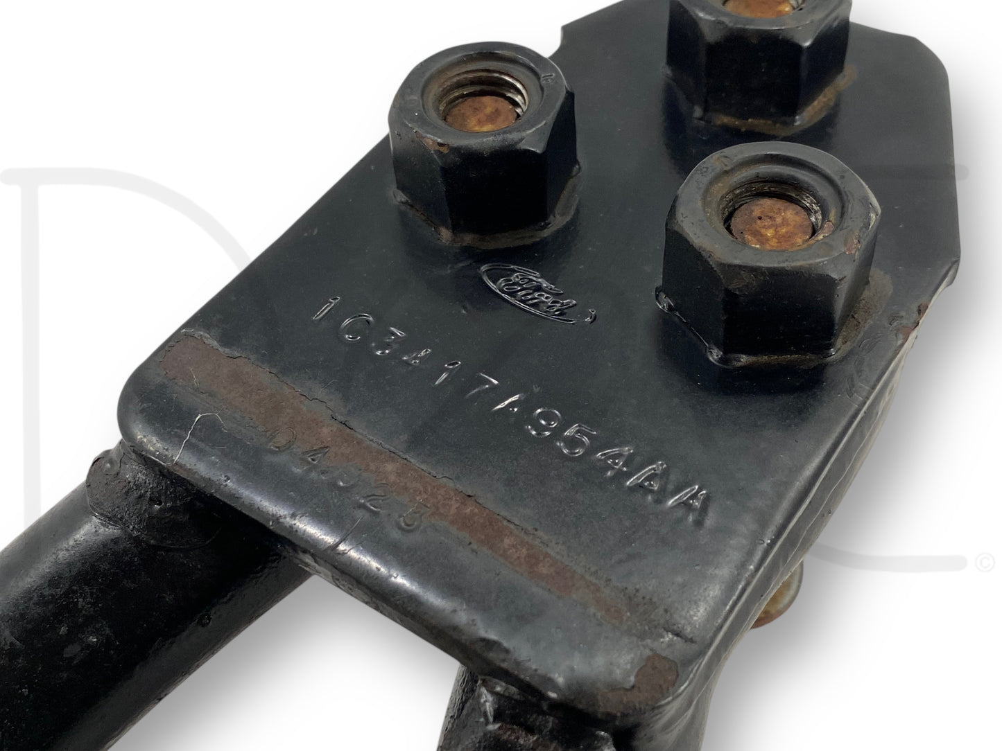 00-07 Ford F250 F350 Tow Hook Recovery Loop Black W/ Bolts 1C34-17A954-Aa