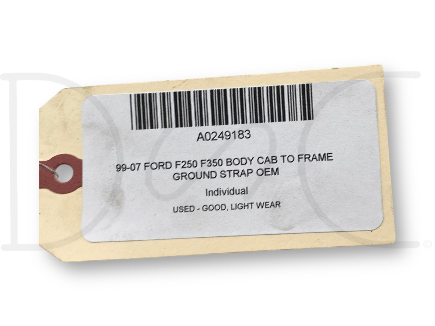99-07 Ford F250 F350 Body Cab To Frame Ground Strap OEM