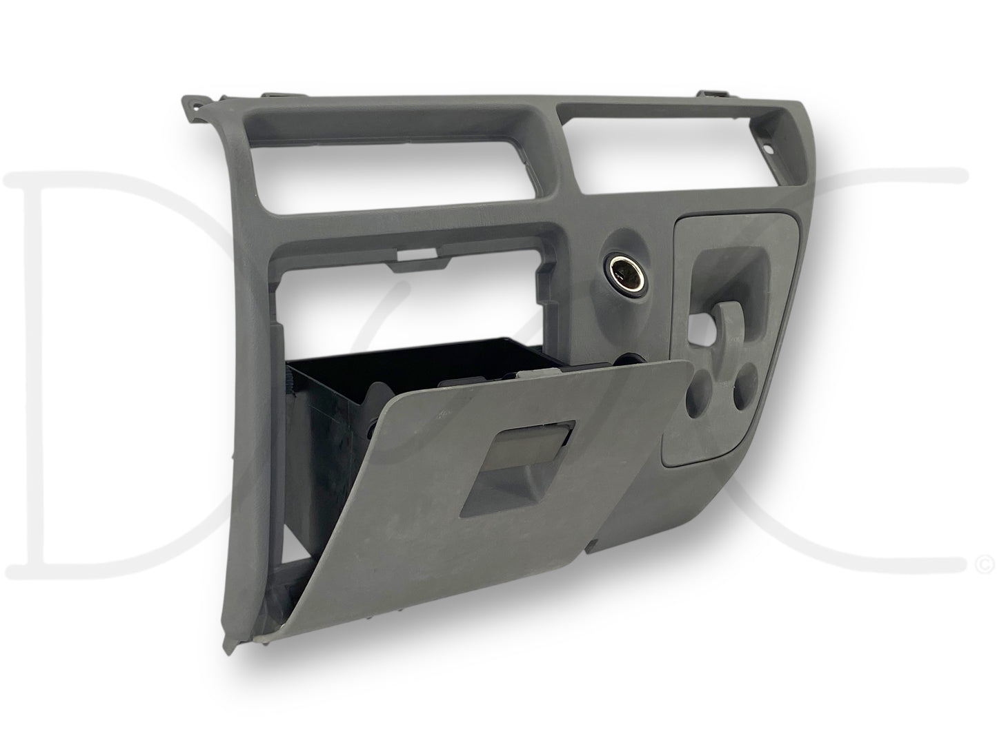 05-07 Ford F250 F350 Center Lower Dash Panel Gray Dashboard Storage Compartment