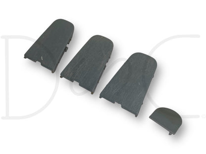 99-07 Ford F250 F350 Super Duty Dashboard Dash Bolt Cover Trim Set Gray OE