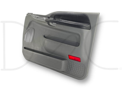99-07 Ford F250 F350 XLT RH Right Passenger Front Door Panel Power Gray OE