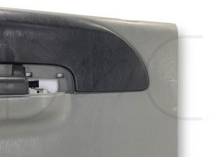99-07 Ford F250 F350 XLT LH Left Driver Rear Door Panel Power Gray OE