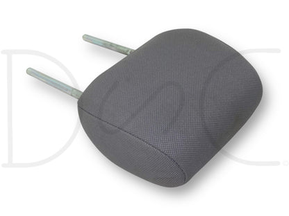 03-10 Ford F250 F350 Crew Cab Rear Seat Head Rest Headrest Gray Cloth OE