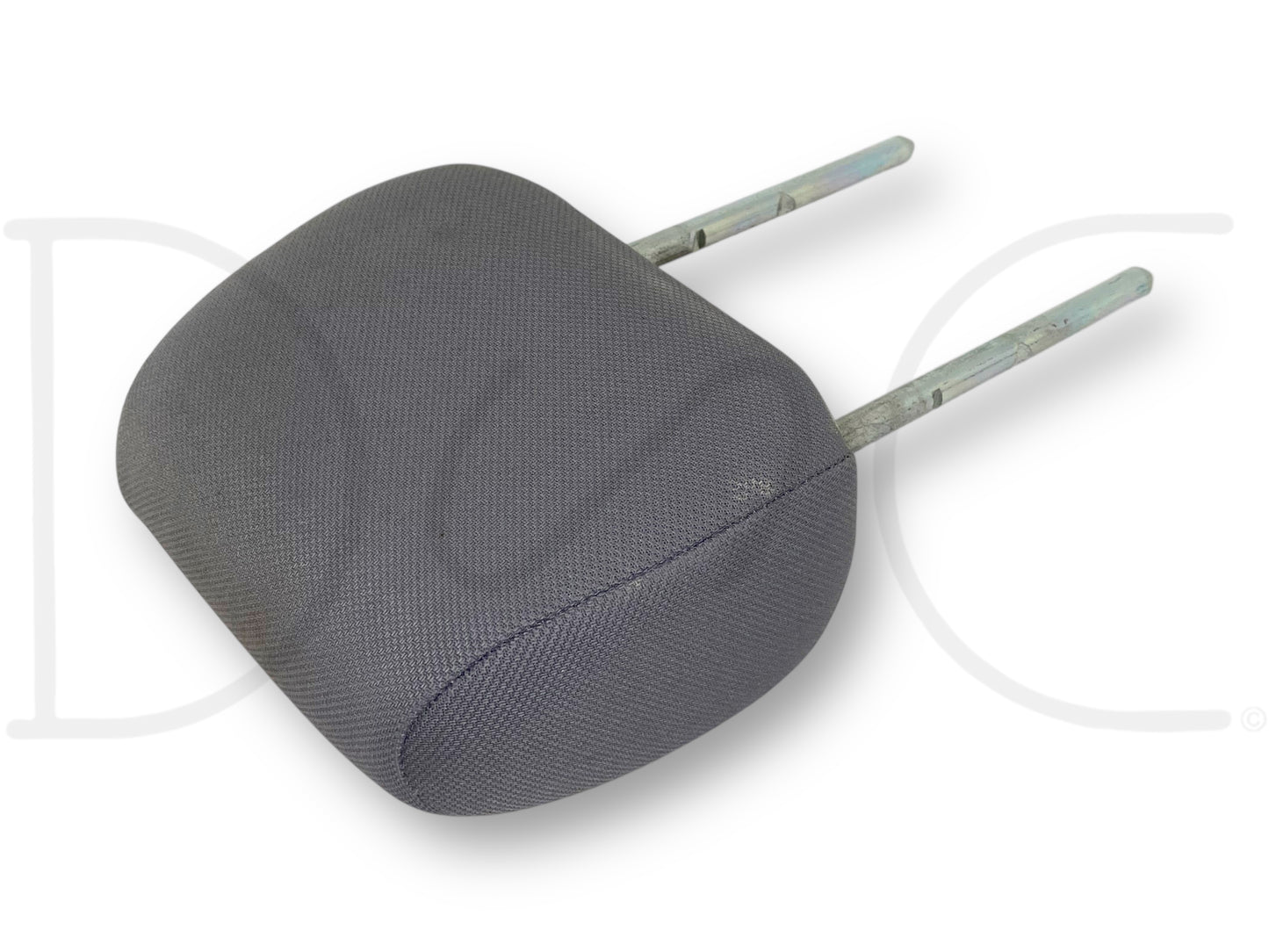 03-10 Ford F250 F350 Crew Cab Rear Seat Head Rest Headrest Gray Cloth OE