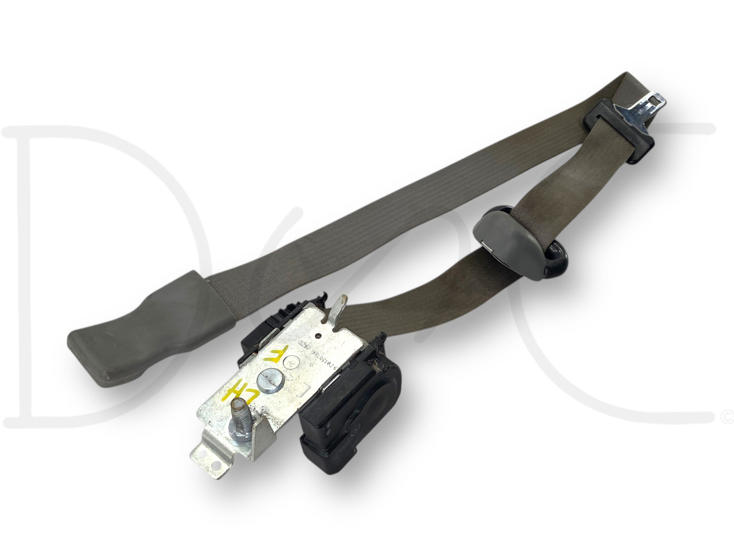 05-07 Ford F250 F350 LH Left Driver Front Seat Belt Seatbelt Gray OE