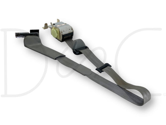 05-07 Ford F250 F350 Crew Cab RH Right Passenger Rear Seat Belt Seatbelt Gray