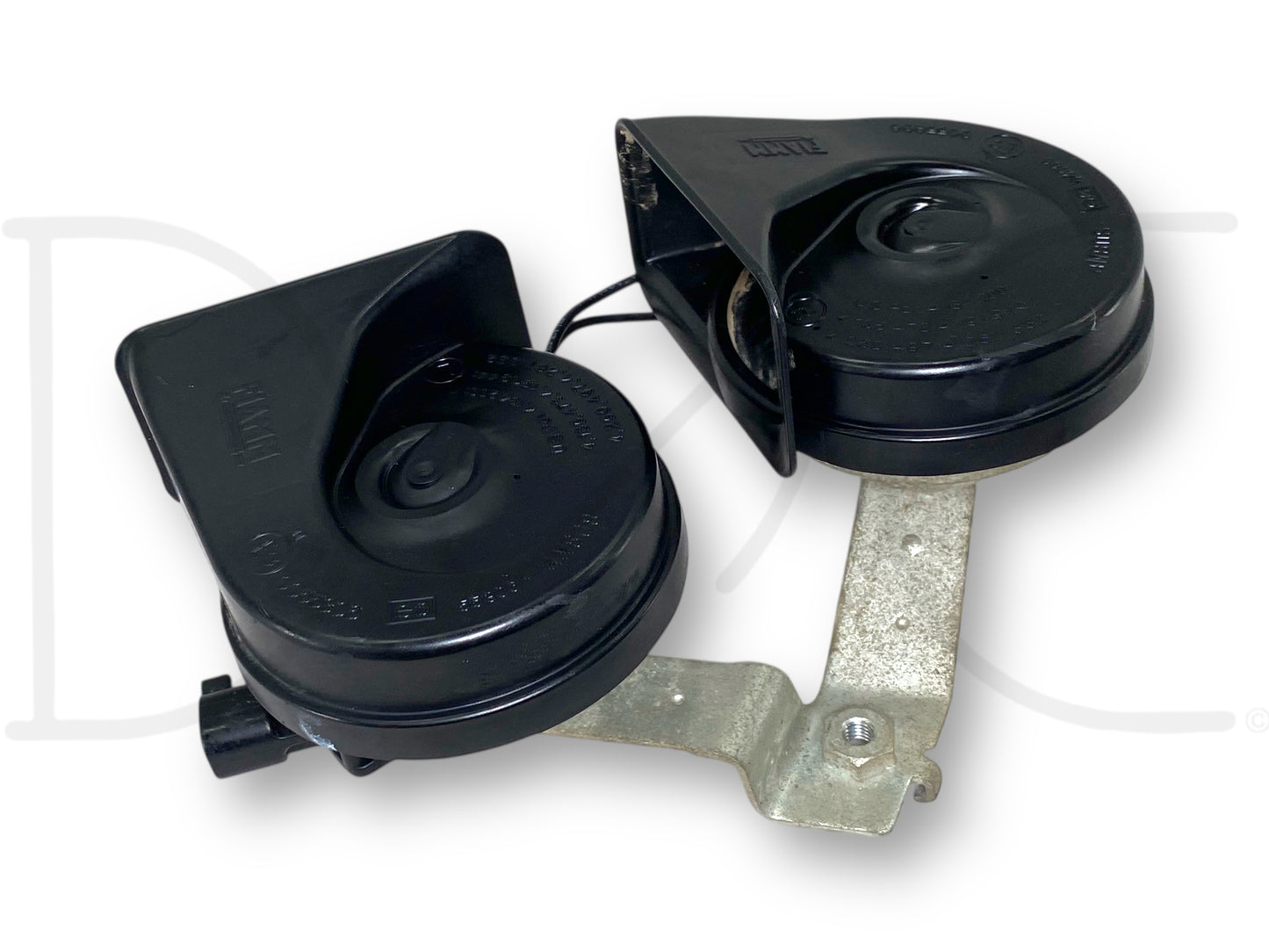 05-07 Ford F250 F350 Super Duty Horn Pair OEM Dual Note Horns