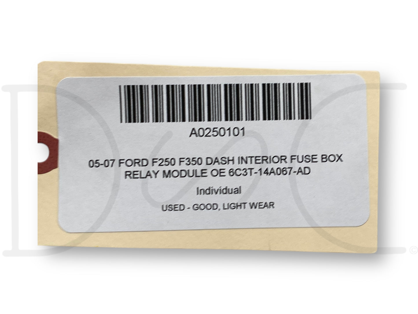 05-07 Ford F250 F350 Dash Interior Fuse Box Relay Module OE 6C3T-14A067-Ad