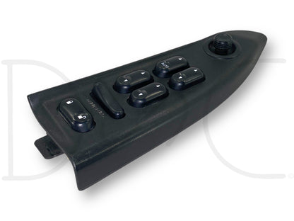 06-07 Ford F250 F350 LH Left Driver Front Power Window Lock Switch Panel Black