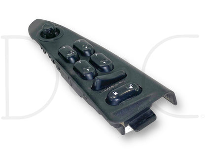 06-07 Ford F250 F350 LH Left Driver Front Power Window Lock Switch Panel Black