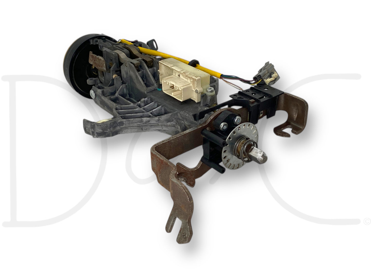 05-07 Ford F250 F350 Tilt Steering Column Auto Trans W/ Key & Clockspring OE