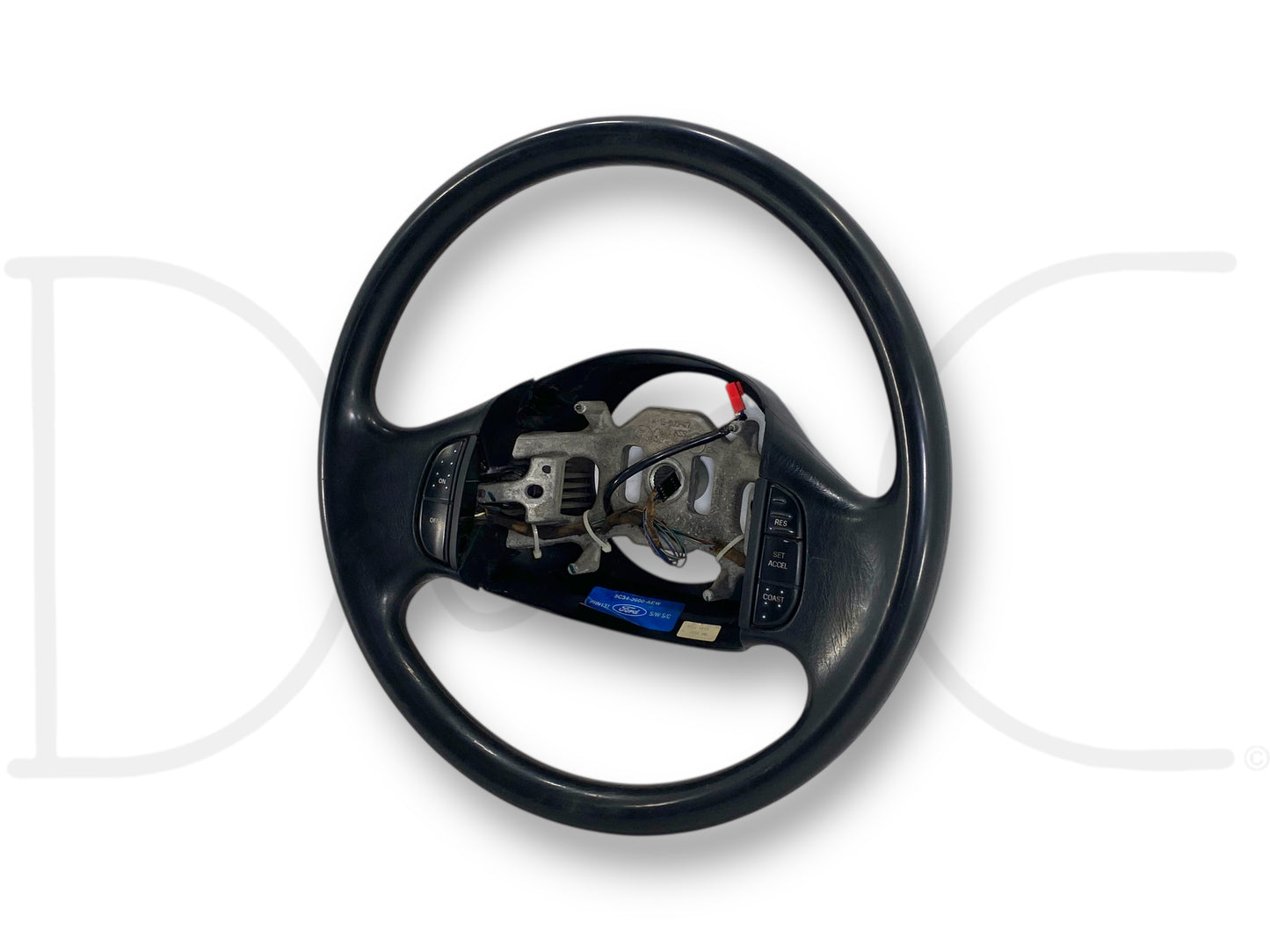 05-07 Ford F250 F350 Steering Wheel W/ Cruise Control Black OEM