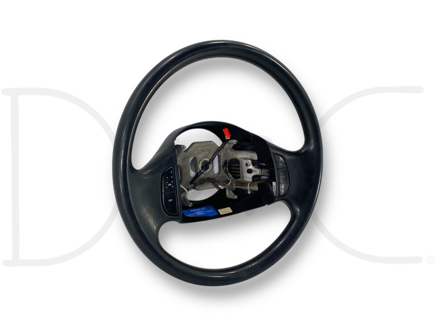 05-07 Ford F250 F350 Steering Wheel W/ Cruise Control Black OEM