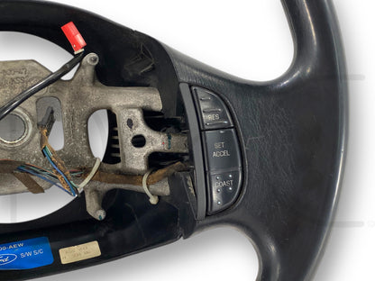 05-07 Ford F250 F350 Steering Wheel W/ Cruise Control Black OEM