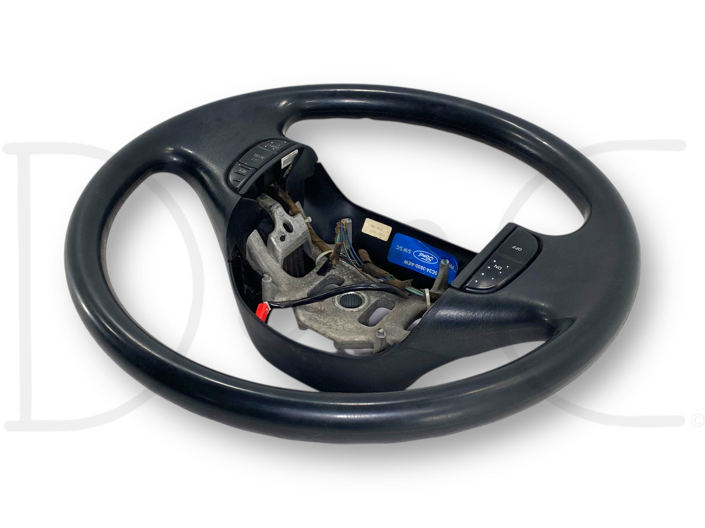 05-07 Ford F250 F350 Steering Wheel W/ Cruise Control Black OEM