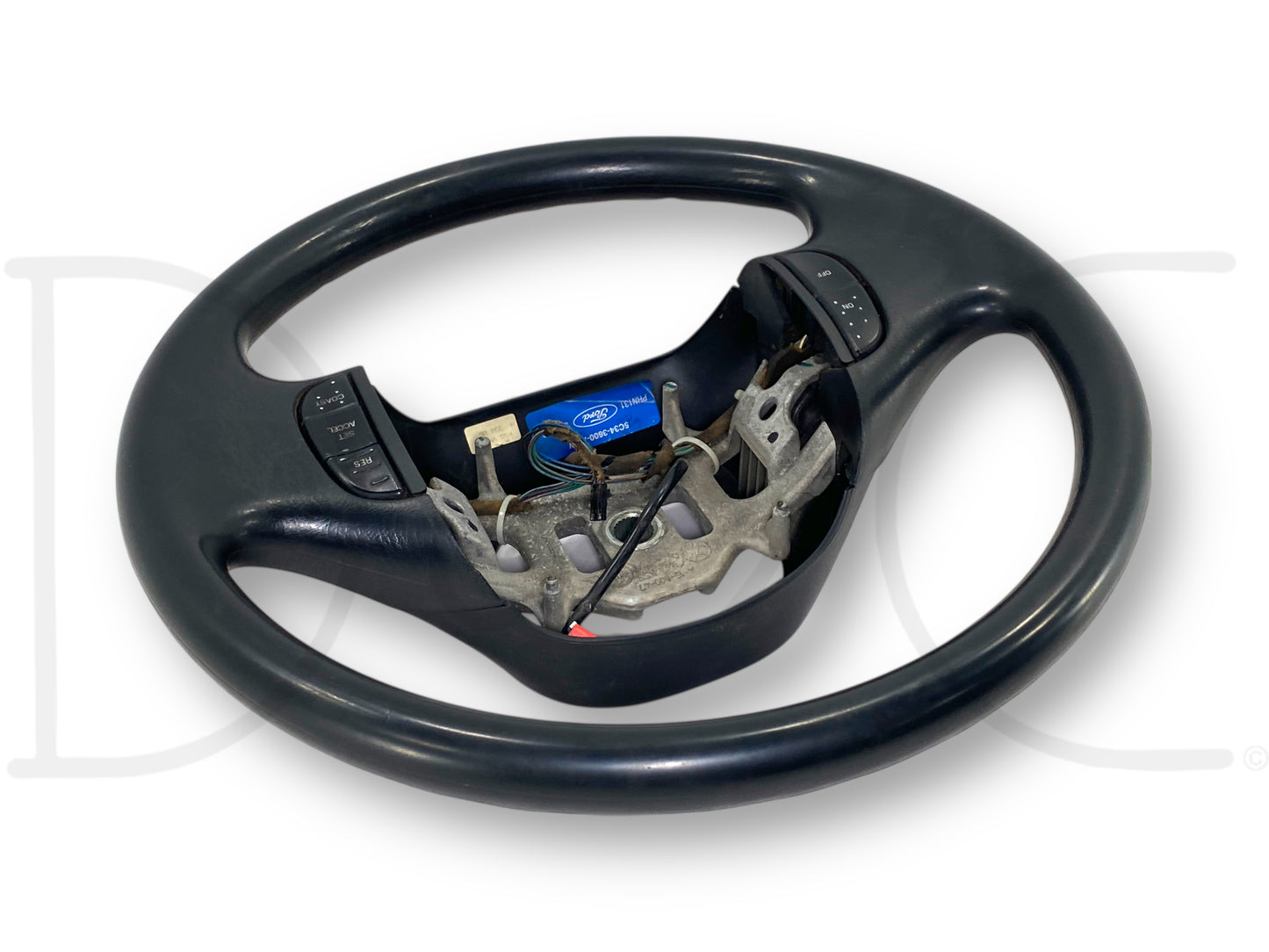 05-07 Ford F250 F350 Steering Wheel W/ Cruise Control Black OEM