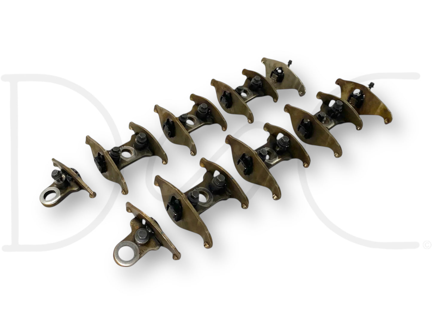 03-07 Ford F250 F350 6.0 Intake Exhaust Rocker Arm Pedestal Set (8 Cylinders)