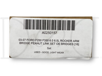 03-07 Ford F250 F350 6.0 6.0L Rocker Arm Bridge Peanut Link Set OE Bridges [16]
