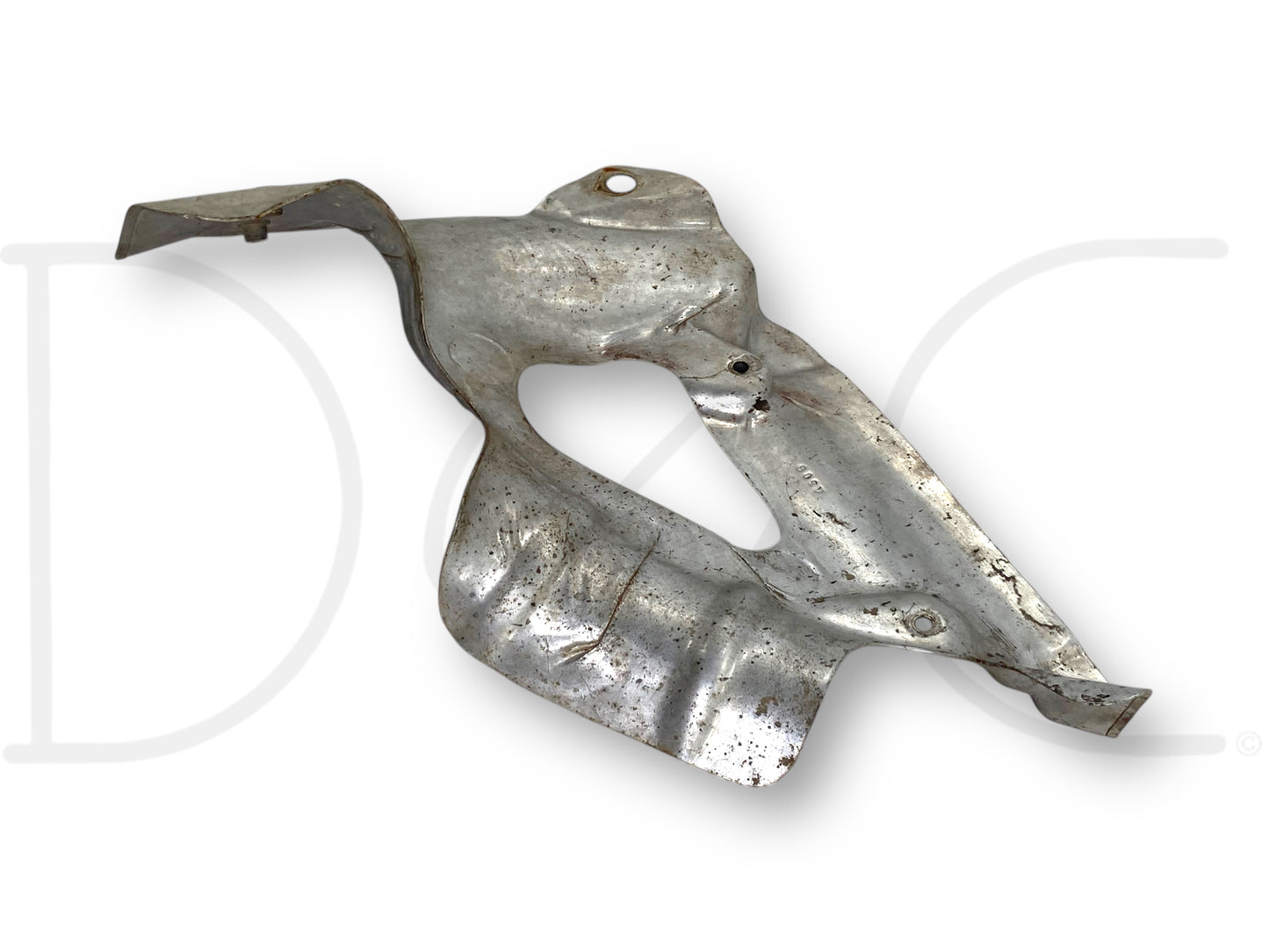 05-07 Ford F250 F350 6.0 6.0L Turbo Exhaust Y Up Pipe Heat Shield 1845556C93