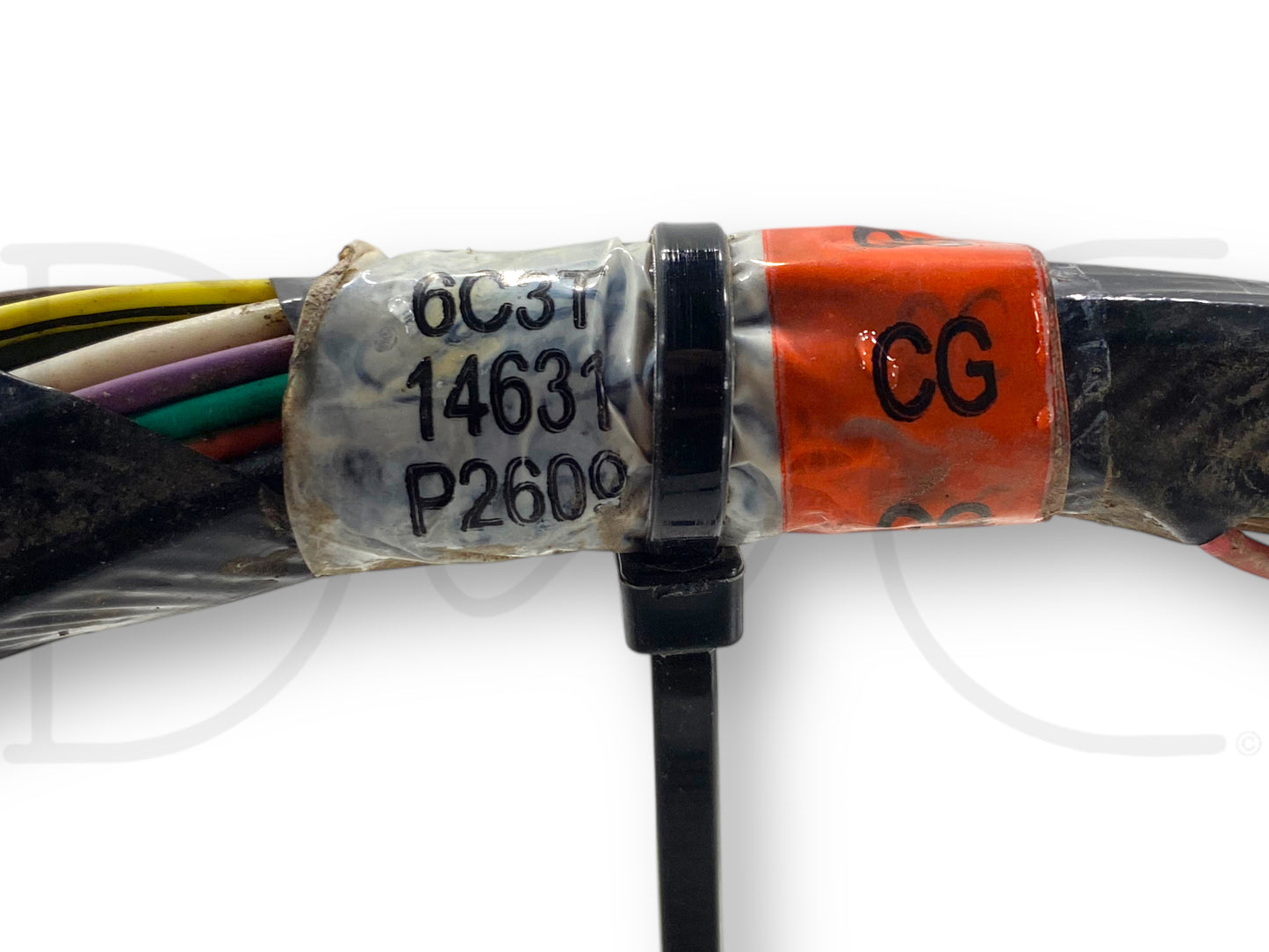 06-07 Ford F250 F350 LH Left Front Driver Door Wiring Harness 6C3T-14631-P2609