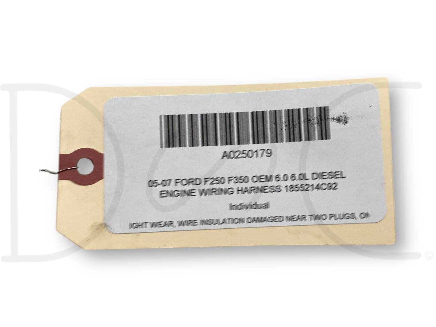 05-07 Ford F250 F350 OEM 6.0 6.0L Diesel Engine Wiring Harness 1855214C92