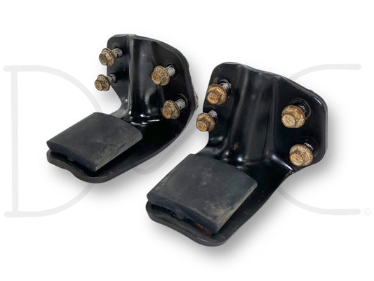 99-16 Ford F250 F350 Rear Auxiliary Leaf Spring Overload Bracket Set OE