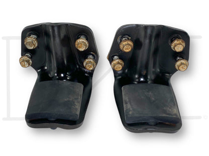 99-16 Ford F250 F350 Rear Auxiliary Leaf Spring Overload Bracket Set OE