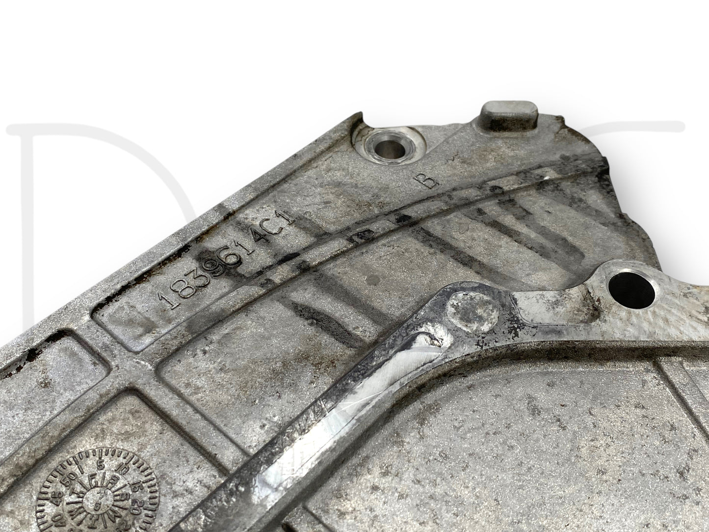 03-07 Ford F250 F350 6.0 5R110 Auto Trans Rear Engine Adapter Plate OE 1839614C1