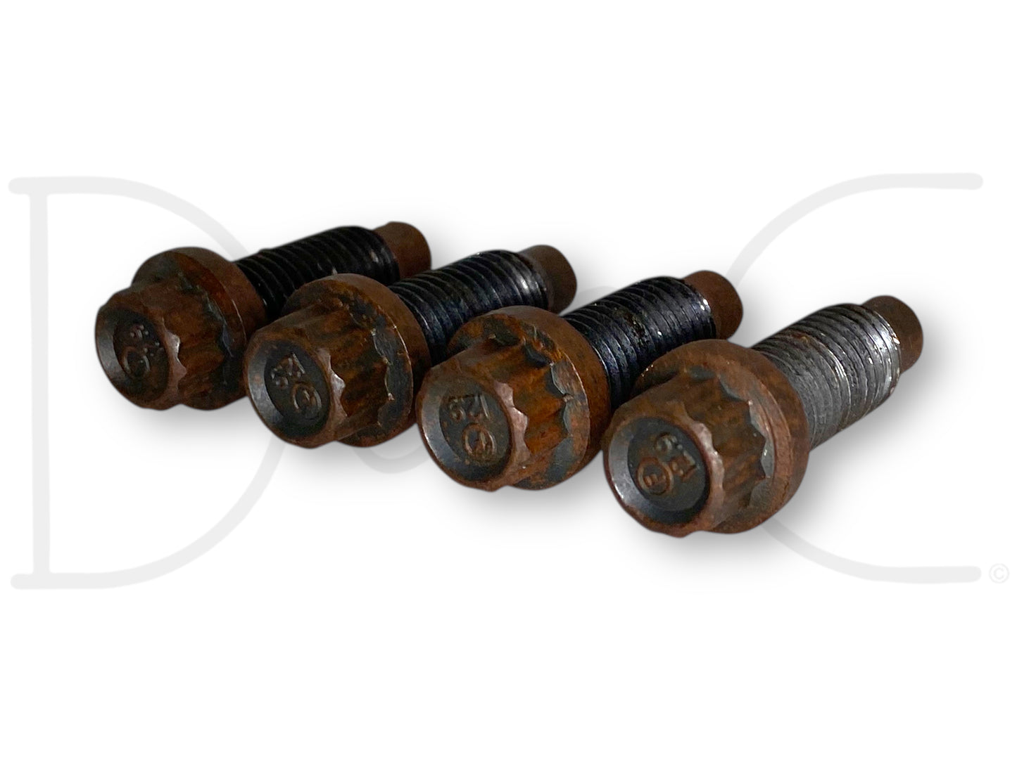 99-10 Ford Super Duty F250 F350 Driveshaft To Flange Bolts OEM Bolt Set (4)