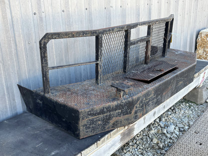 92-97 Ford F250 F350 Oilfield Platform Front Bumper Steel Full Replacement