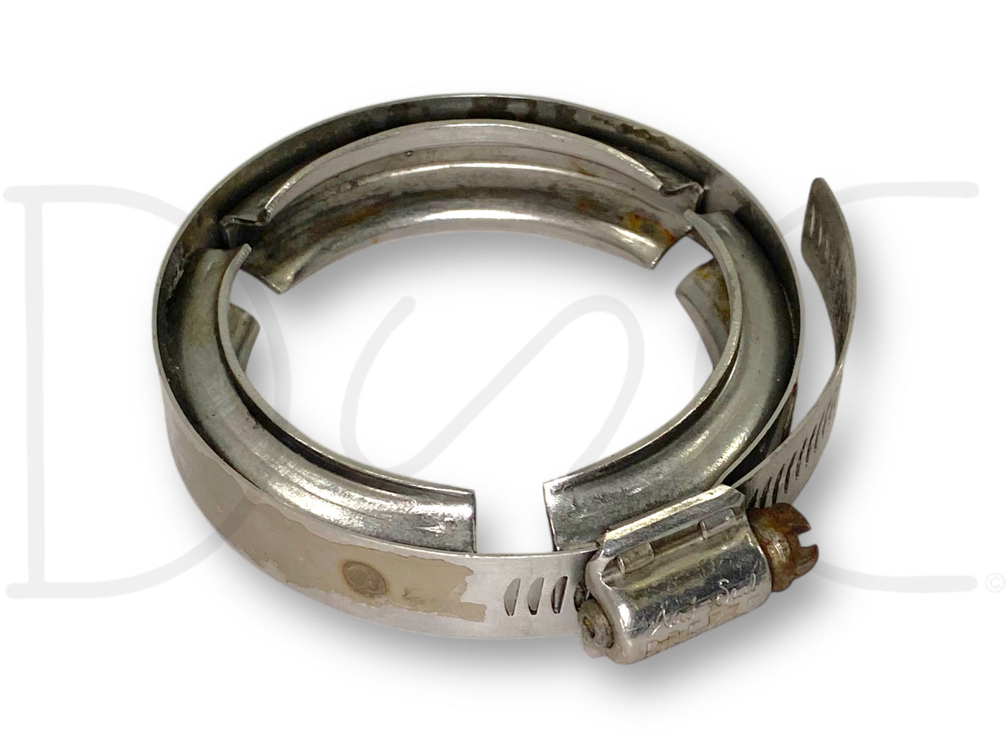 95-97 Ford F250 F350 7.3 Turbo To Intake Y Bridge Spider V-Band Worm Clamp